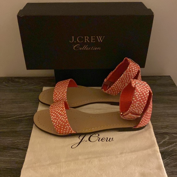 J Crew women’s ankle buckle sandals - Picture 4 of 7